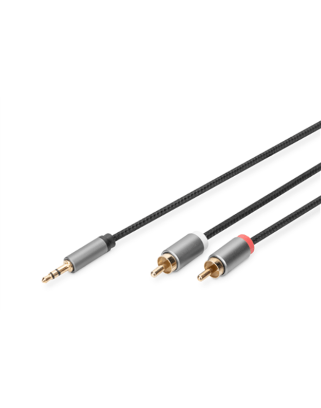 Digitus | 3.5mm stereo | 2x RCA plug