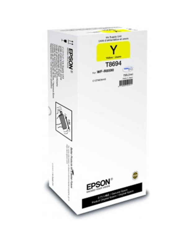 Epson C13T869440 Ink Cartridge XXL, Yellow