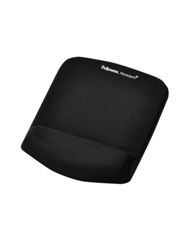 Fellowes Mouse pad with wrist support PlushTouch, black Fellowes