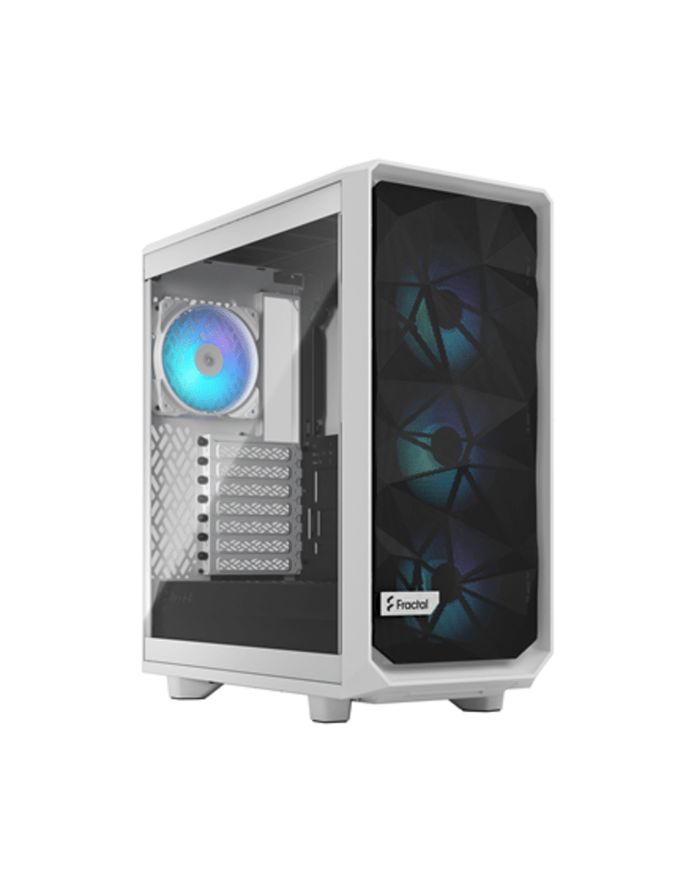 Fractal Design | Meshify 2 Compact RGB | Side window | White TG Clear | Mid-Tower | Power supply included No | ATX