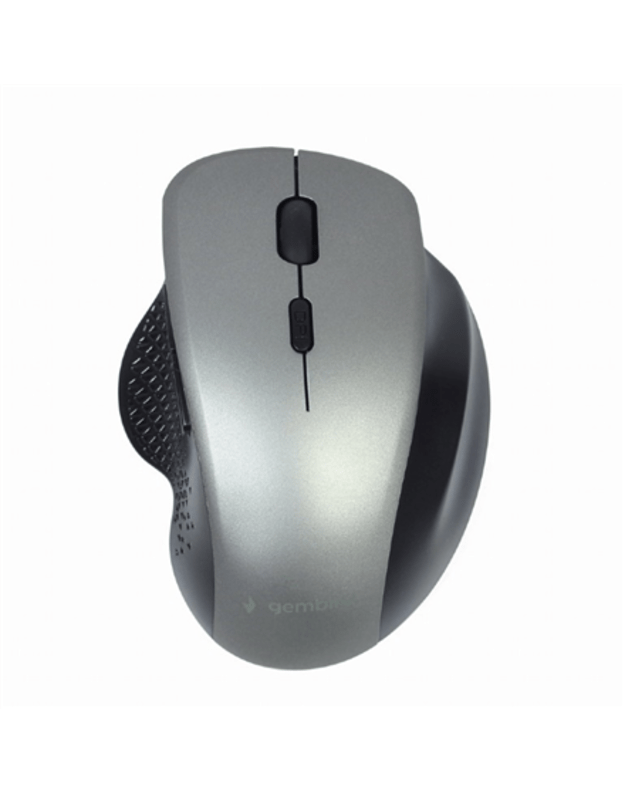 Gembird | Wireless Optical mouse | MUSW-6B-02-BG | Optical mouse | USB | Black-Spacegrey