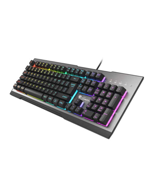 Genesis Rhod 500 Gaming keyboard RGB LED light US Wired