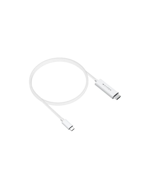 Hyper 4K USB-C to HDMI Cable - White