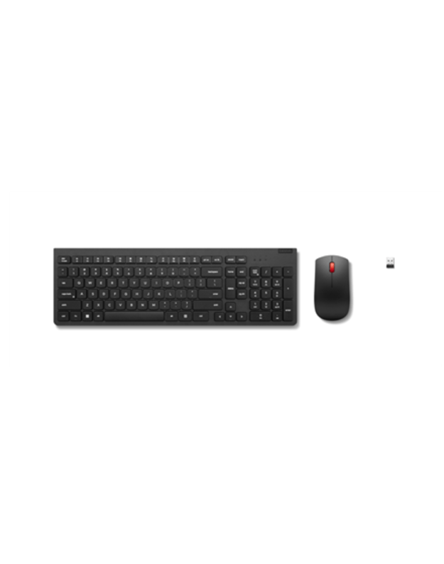 Lenovo Essential Wireless Combo Keyboard & Mouse Gen2 Black Nordic Lenovo