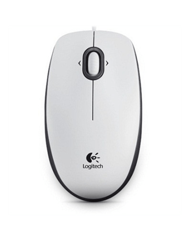 Logitech | Portable Optical Mouse | B100 | White