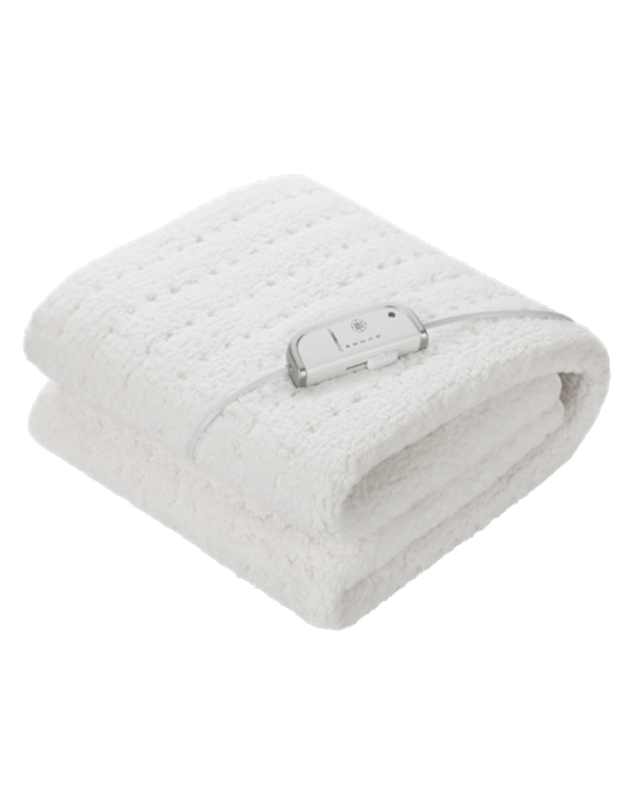 Medisana Maxi Fleece Heated Unterblanket HU 672 Fleece White