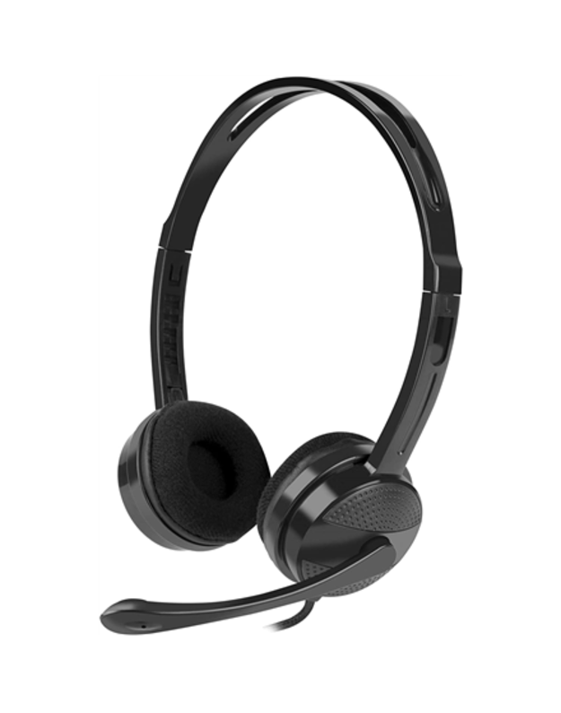 Natec | Canary Go | Headset | Wired | On-Ear | Microphone | Noise canceling | Black