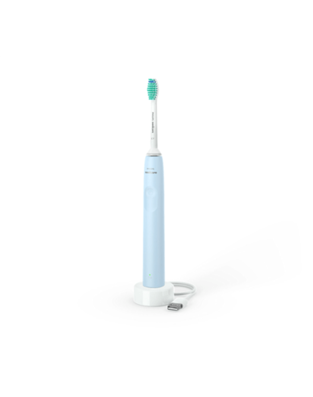 Philips Sonicare Electric Toothbrush HX3651/12 Rechargeable For adults Number of brush heads included 1 Number of teeth brushing modes 1 Sonic technology Light Blue