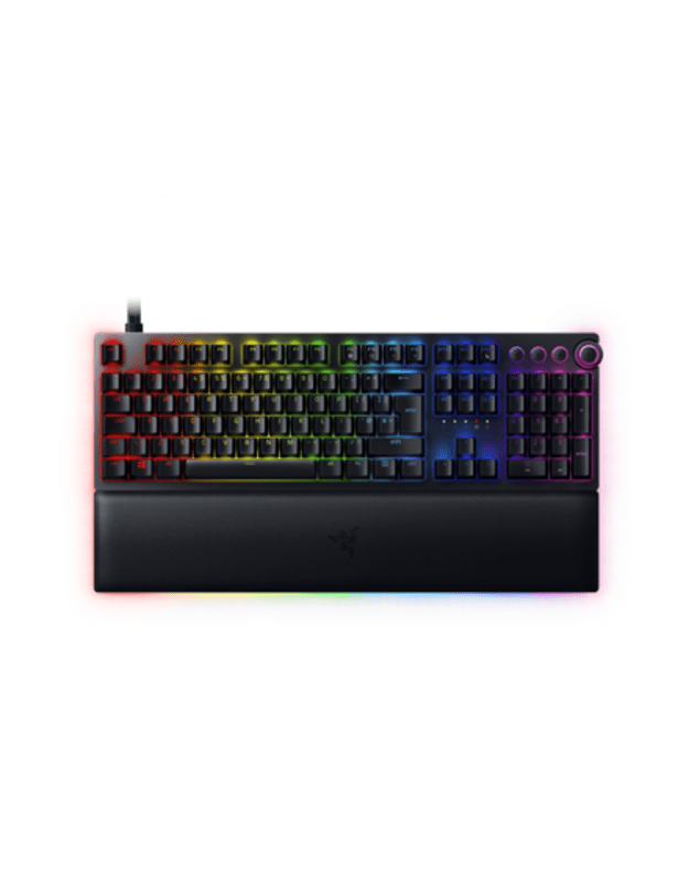 Razer Huntsman V2 Gaming keyboard Optical Analog Switch RGB LED light US Wired